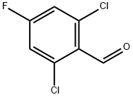 2,6-二氯-4-氟苯甲醛 结构式