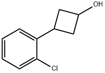 3-(2-Chlorophenyl)cyclobutanol Struktur
