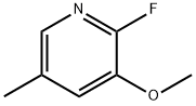 2-氟-3-甲氧基-5-甲基吡啶 结构式