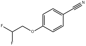 4-(2,2-Difluoroethoxy)benzonitrile 化学構造式
