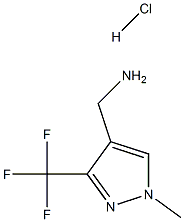 (3-(Trifluoromethyl)-1-methyl-1H-pyrazol-4-yl)methanamine hydrochloride ,97%|(1-甲基-3-三氟甲基-1H-吡唑-4-基)甲胺盐酸盐