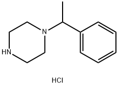 1-(1-苯乙基)哌嗪二盐酸盐 结构式