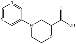 1185302-97-9 4-(嘧啶-5-基)吗啉-2-羧酸