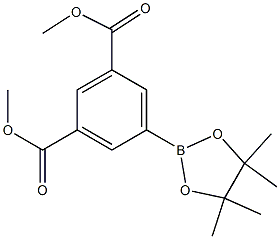 DiMethyl 5-(4,4,5,5-tetraMethyl-1,3,2-dioxaborolan-2-yl)isophthalate Structure