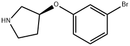 (S)-3-(3-BroMophenoxy)-pyrrolidine HCl Struktur