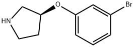 (S)-3-(3-BroMophenoxy)-pyrrolidine HCl Structure