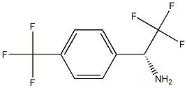 (R)-2,2,2 -三氟-1 -(4 -三氟甲基 -苯基 -乙胺 结构式