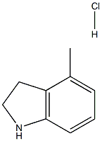 4-Methylindoline hydrochloride Struktur