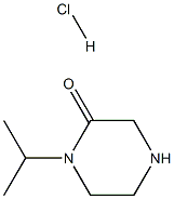 1-Isopropylpiperazin-2-one hydrochloride Struktur