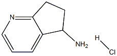 6,7-Dihydro-5H-cyclopenta[b]pyridin-5-amine hydrochloride Struktur