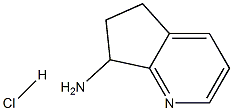 6,7-Dihydro-5H-cyclopenta[b]pyridin-7-aMine hydrochloride Structure