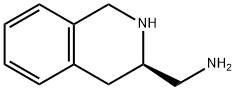(3R)-1,2,3,4-四氢-3-异喹啉甲胺,1187932-41-7,结构式