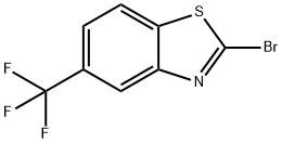 2-Bromo-5-trifluoromethylbenzothiazole Struktur
