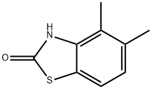 4,5-Dimethyl-2(3H)-benzothiazolone Structure