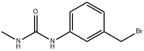1-(3-(BROMOMETHYL)PHENYL)-3-METHYLUREA 化学構造式