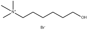 6-Hydroxy-N,N,N-triMethylhexan-1-aMiniuM BroMide, 118843-18-8, 结构式