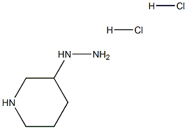 3-肼基哌啶盐酸盐 结构式