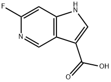 6-FLUORO-5-AZAINDOLE-3-CARBOXYLIC ACID|