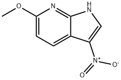 6-Hydroxy-3-nitro-7-azaindole 结构式