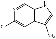 3-AMino-5-chloro-6-azaindole 化学構造式