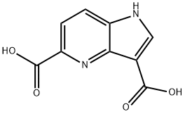 4-Azaindole-3,5-dicarboxylic acid Structure