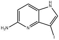 5-AMino-3-iodo-4-azaindole Struktur