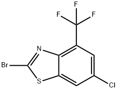 2-BroMo-6-chloro-4-trifluoroMethyl-benzothiazole|2-溴-6-氯-4-(三氟甲基)苯并[D]噻唑