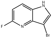 3-BroMo-5-fluoro-4-azaindole Structure