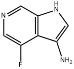 3-AMino-4-fluoro-6-azaindole Structure