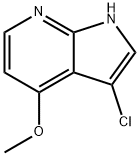 3-Chloro-4-Methoxy-7-azaindole Struktur