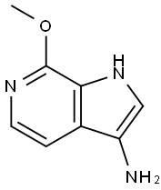 3-AMino-7-Methoxy-6-azaindole,1190314-34-1,结构式