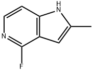 4-Fluoro-2-Methyl-5-azaindole Structure