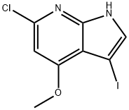 6-Chloro-3-iodo-4-Methoxy-7-azaindole|