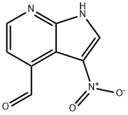 3-Nitro-7-azaindole-4-carbaldehyde Struktur