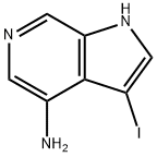 4-AMino-3-iodo-6-azaindole 结构式