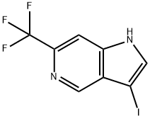 3-Iodo-6-(trifluoroMethyl)-5-azaindole Struktur