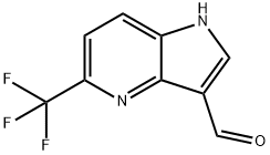 5-(TrifluoroMethyl)-4-azaindole-3-carboxaldehyde Structure