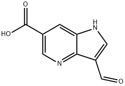 3-ForMyl-4-azaindole-6-carboxylic acid Structure