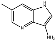 6-甲基-1H-吡咯并[3,2-B]吡啶-3-胺 结构式