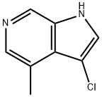 3-Chloro-4-Methyl-6-azaindole,1190316-94-9,结构式
