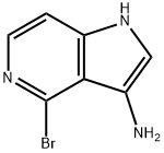 3-AMino-4-broMo-5-azaindole,1190317-68-0,结构式