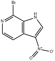 7-BroMo-3-nitro-6-azaindole Structure