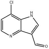 7-Chloro-4-azaindole-3-carbaldehyde Structure