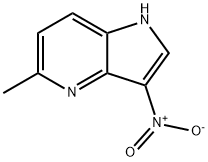 5-Methyl-3-nitro-4-azaindole Structure