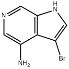 4-AMino-3-broMo-6-azaindole Struktur