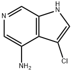 4-BroMo-3-chloro-6-azaindole 化学構造式