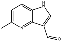 5-Methyl-4-azaindole-3-carbaldehyde 化学構造式