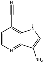 3-AMino-7-cyano-4-azaindole 化学構造式