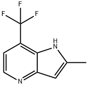 2-Methyl-7-trifluoroMethyl-4-azaindole Structure