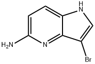 5-AMino-3-broMo-4-azaindole Struktur